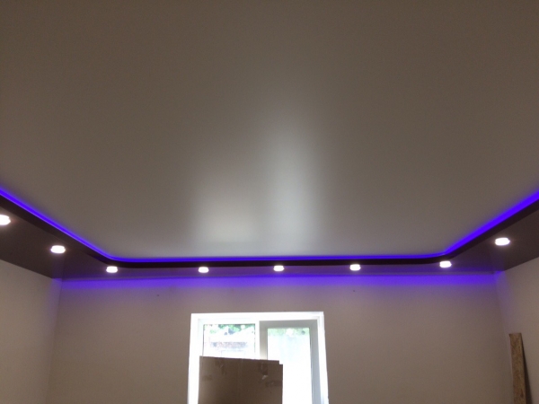 Скидка 50% на Сатиновые потолки