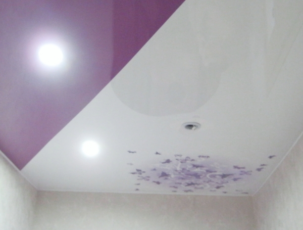 Натяжные потолки Double Vision