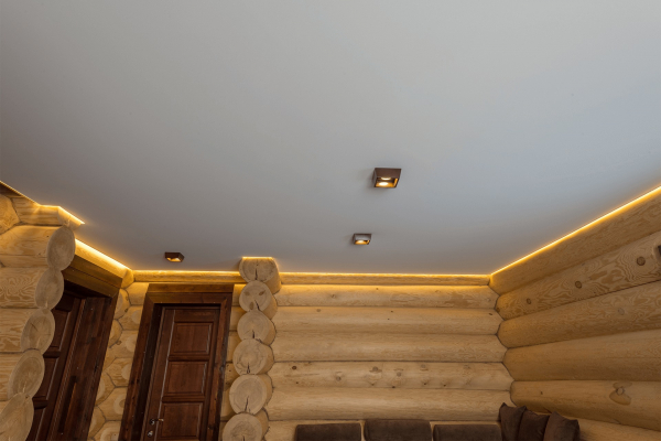 Натяжные потолки в коттедж и частный дом